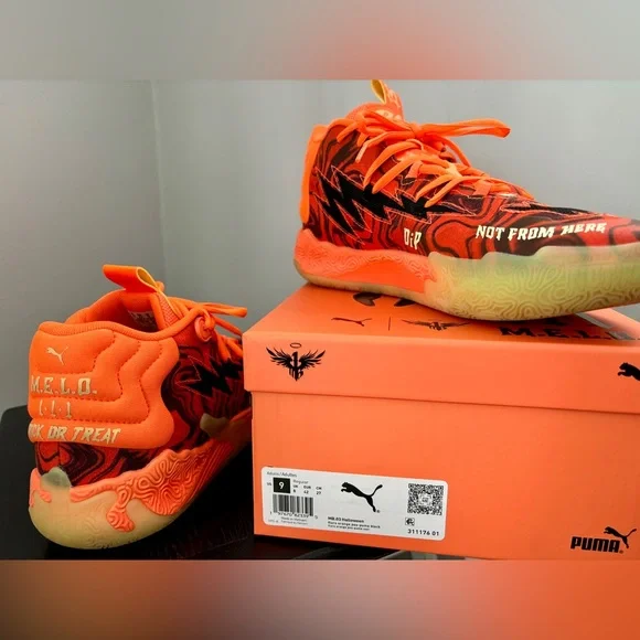 PUMA x LaMelo Ball MB.03 Halloween Basketball Shoes Men’s Size 9 - Picture 6 of 8